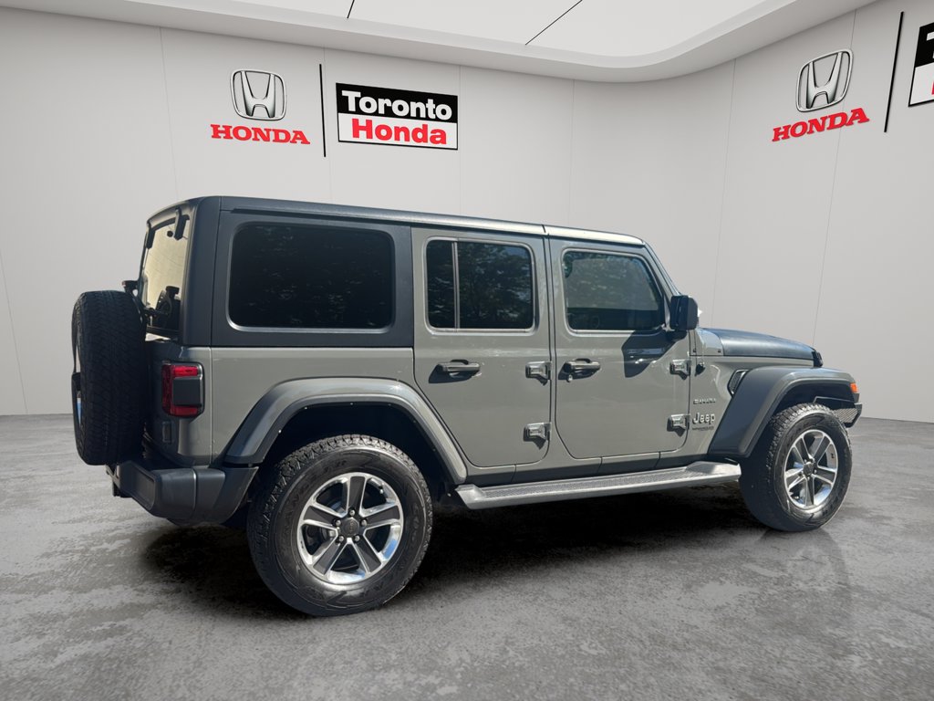 Used 2021 Jeep Wrangler Unlimited Sahara Unlimited Sahara 4x4 for sale online - Toronto Credit Auto