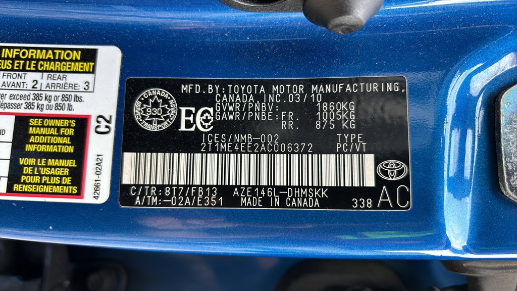 Used 2010 Toyota Matrix XRS for sale online - Toronto Credit Auto
