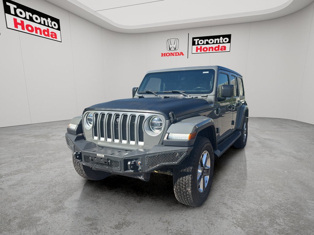 Used 2021 Jeep Wrangler Unlimited Sahara Unlimited Sahara 4x4 for sale online - Toronto Credit Auto