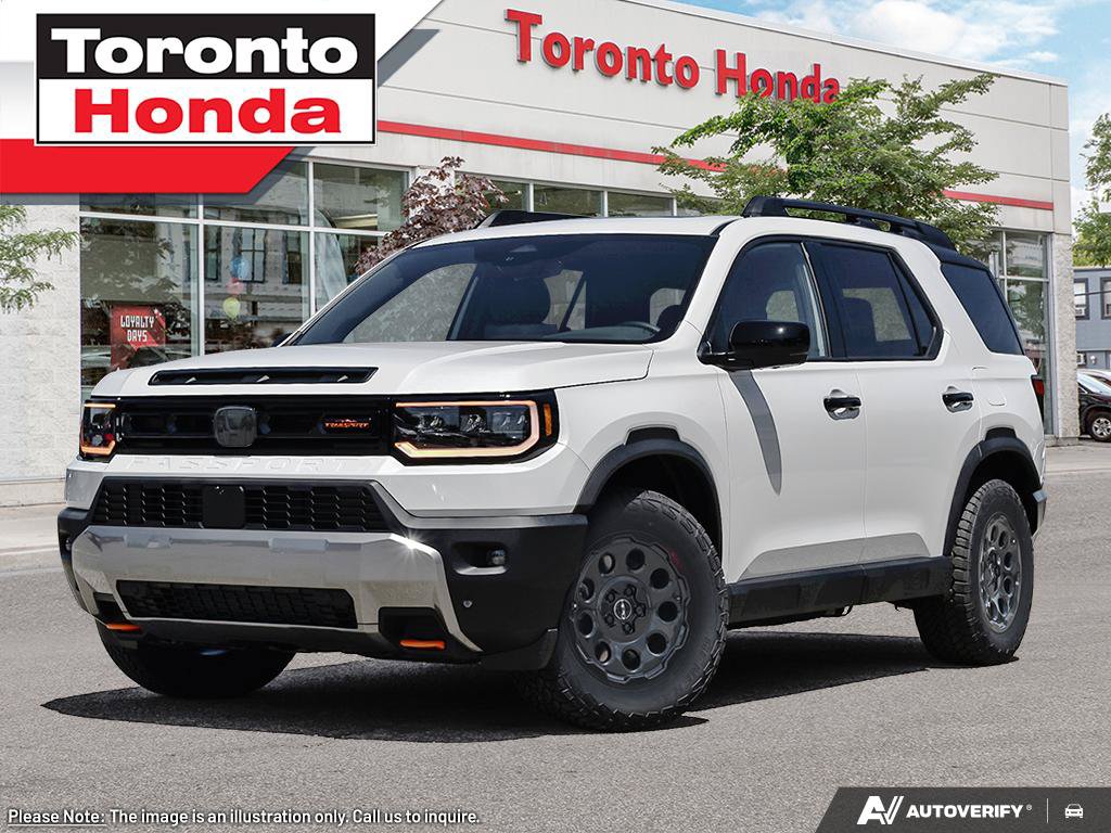 New 2026 Honda Passport TrailSport Touring Blackout TrailSport Touring Blackout AWD for sale online - Toronto Credit Auto