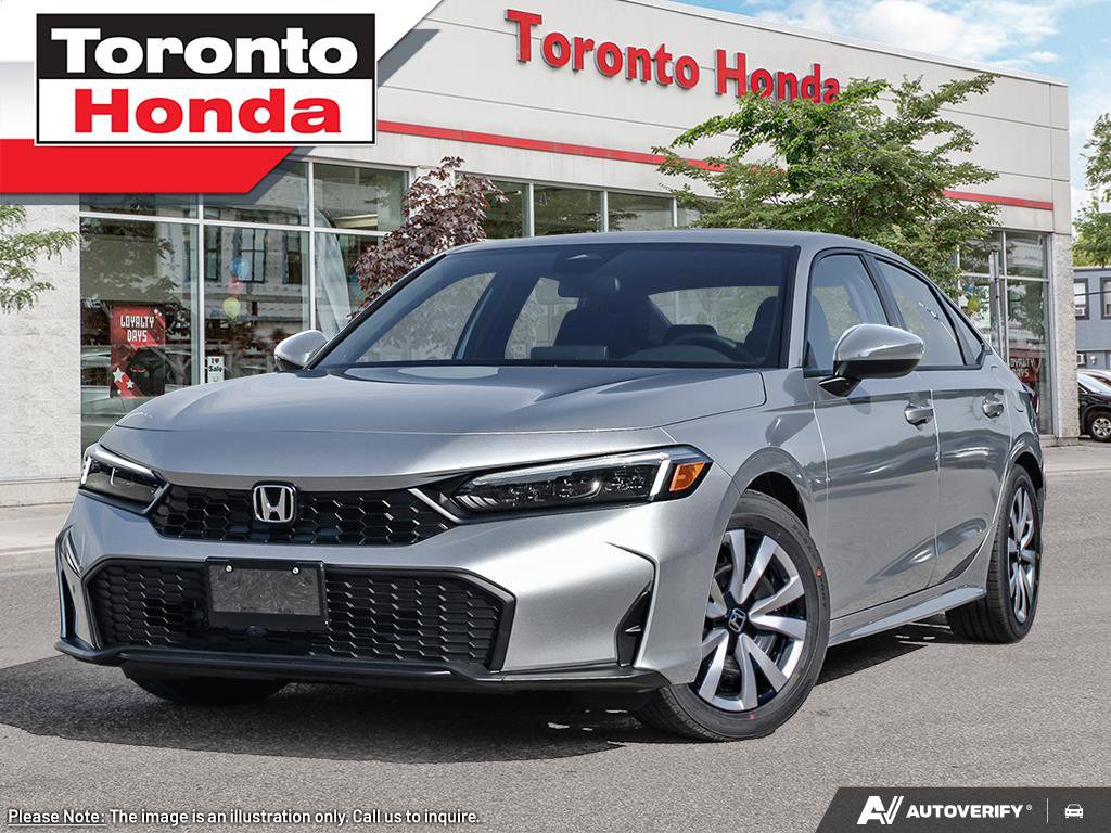 New 2026 Honda Civic Sedan LX LX CVT for sale online - Toronto Credit Auto