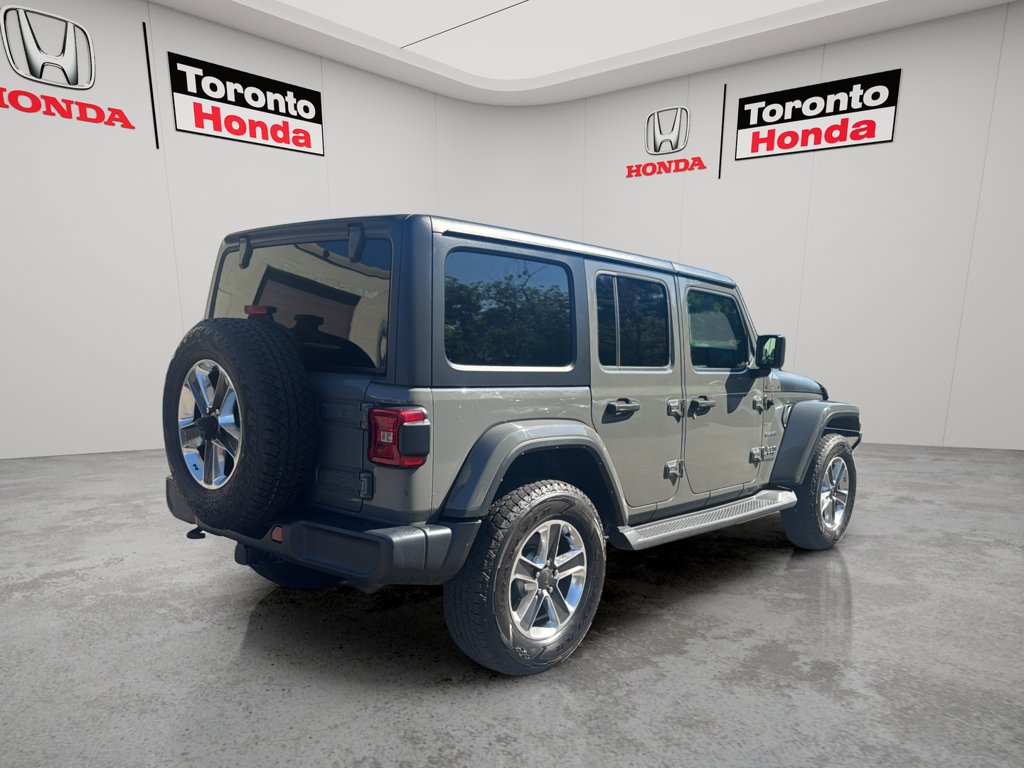 Used 2021 Jeep Wrangler Unlimited Sahara Unlimited Sahara 4x4 for sale online - Toronto Credit Auto