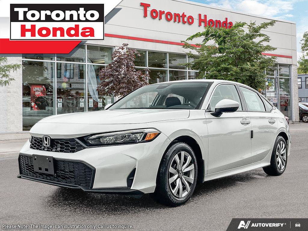 New 2026 Honda Civic Sedan LX LX CVT for sale online - Toronto Credit Auto