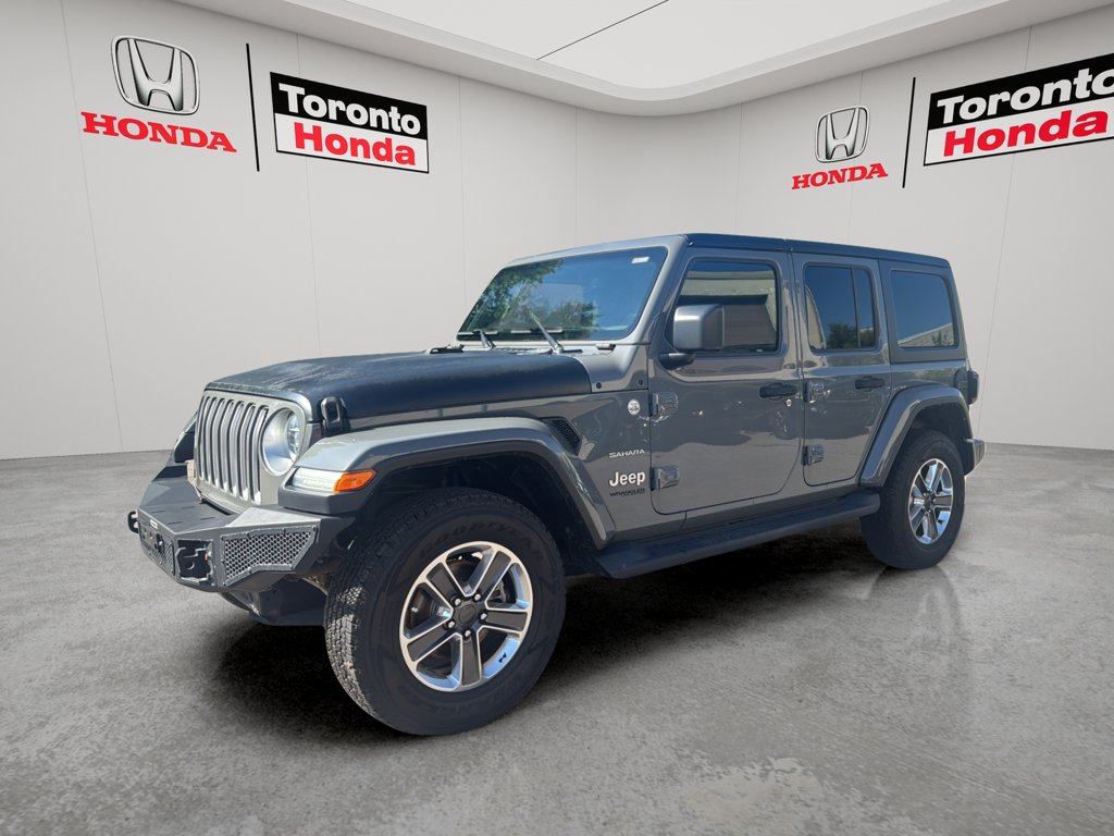 Used 2021 Jeep Wrangler Unlimited Sahara Unlimited Sahara 4x4 for sale online - Toronto Credit Auto