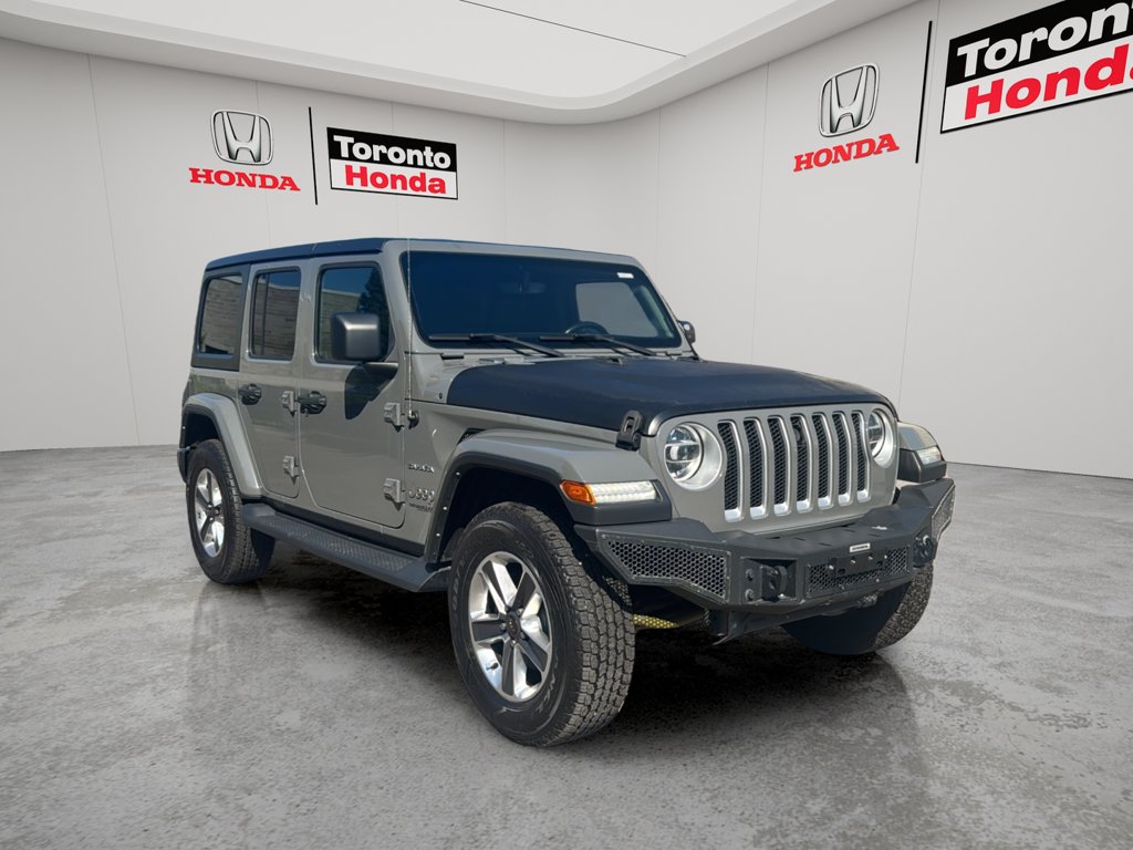 Used 2021 Jeep Wrangler Unlimited Sahara Unlimited Sahara 4x4 for sale online - Toronto Credit Auto