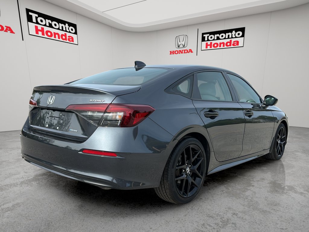 Used 2025 Honda Civic Sedan Hybrid Sport Sport eCVT for sale online - Toronto Credit Auto