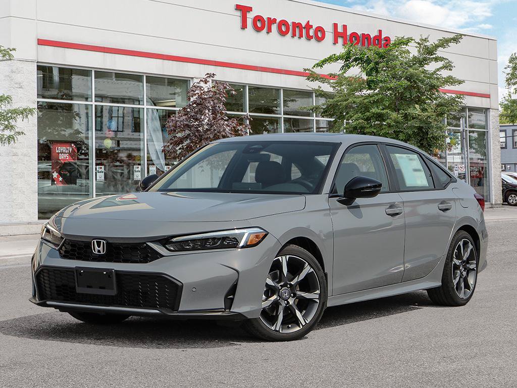 New 2026 Honda Civic Sedan Hybrid Sport Touring Sport Touring eCVT for sale online - Toronto Credit Auto