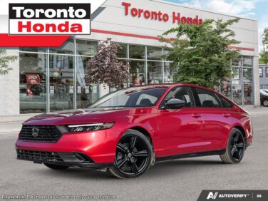New 2026 Honda Accord Hybrid Sport-L Sport-L eCVT for sale online - Toronto Credit Auto
