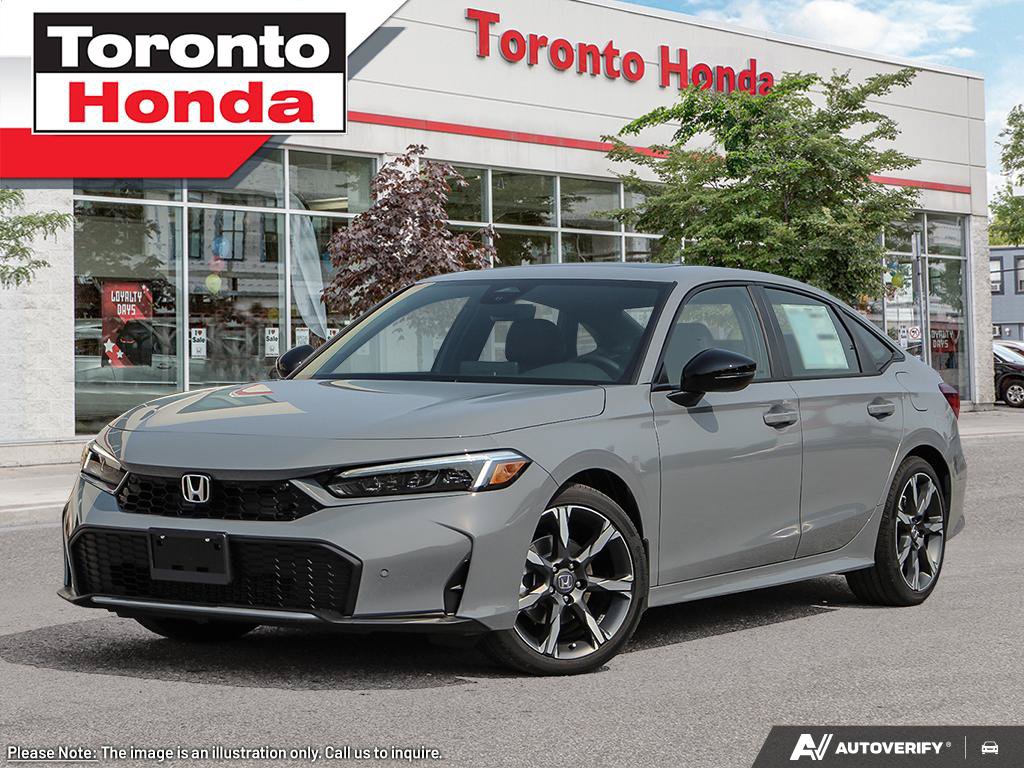 New 2026 Honda Civic Sedan Hybrid Sport Touring Sport Touring eCVT for sale online - Toronto Credit Auto