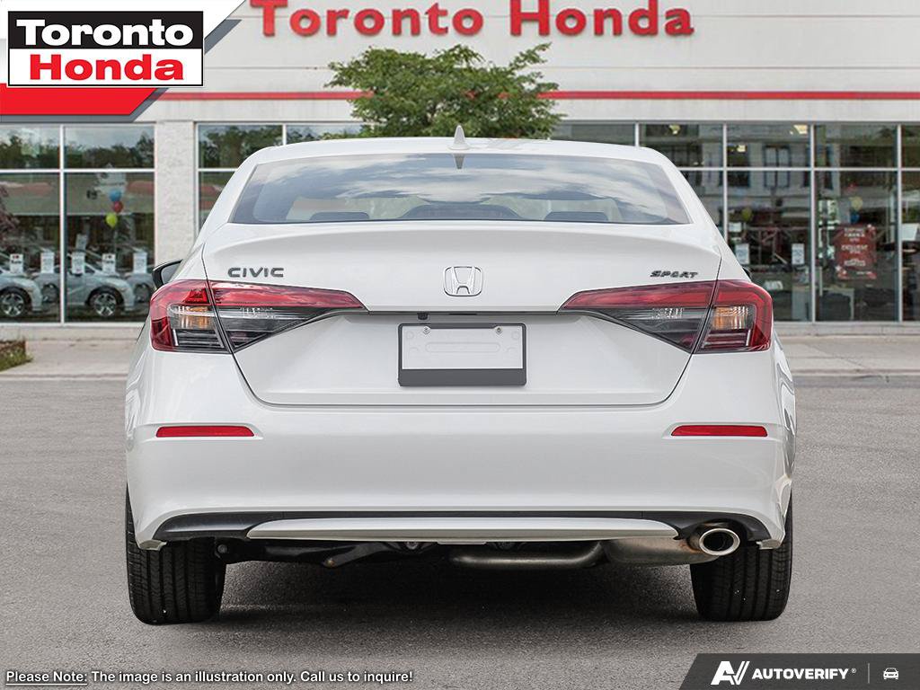 New 2026 Honda Civic Sedan Sport Sport CVT for sale online - Toronto Credit Auto